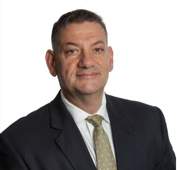 Portrait of Elias Lebbos, CEO of Travellers Aid Australia