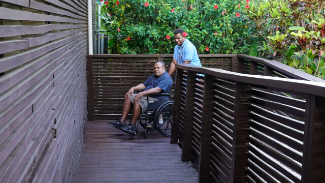 Accessible tour in Fiji