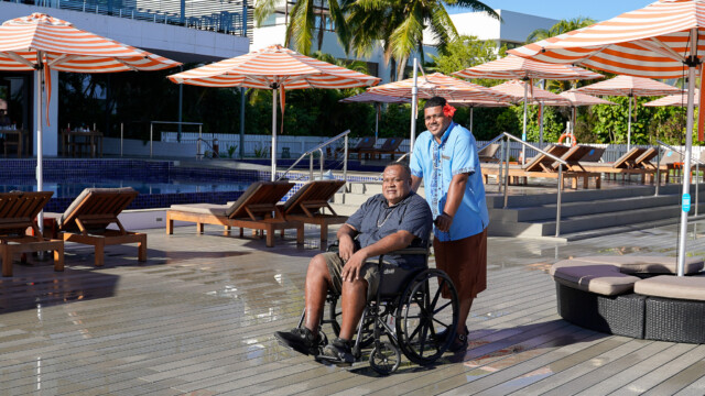 Accessible tour in Fiji