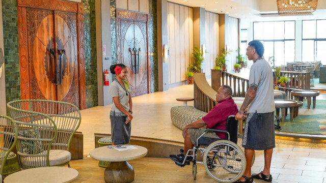 Accessible tour in Fiji