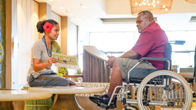Accessible tour in Fiji
