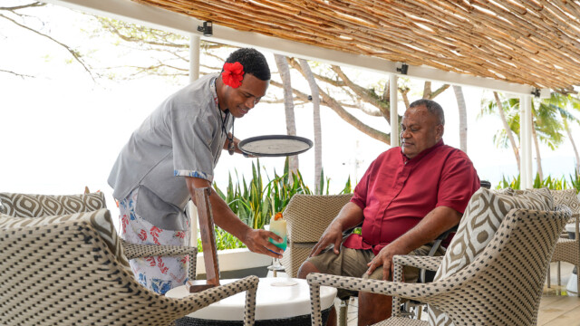 Wheelchair-accessible vehicle transfer in Fiji