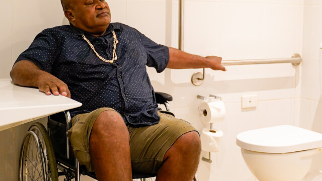 Wheelchair-accessible vehicle transfer in Fiji